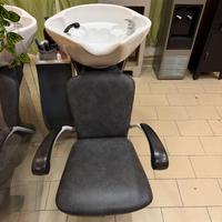 Postazione Lavatesta da Parrucchiera con Lavabo