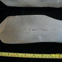 Grande punta di quarzo ialino da 2,1 kg