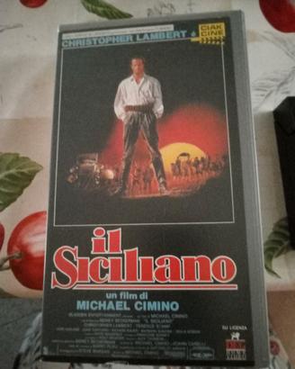 VHS- Il siciliano- con Christopher Lambert