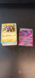 Mazzo 100 carte Pokemon tutte diverse