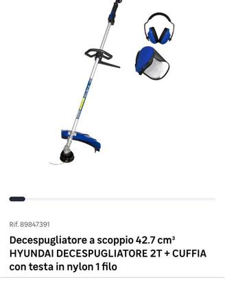 Decespugliatore a scoppio 42.7 cm3 HYUNDAI
