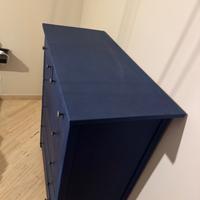 Cassetiera Ikea blu