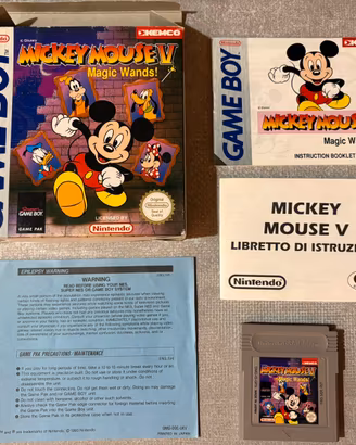 Videogioco Mickey Mouse magic wands per Game Boy