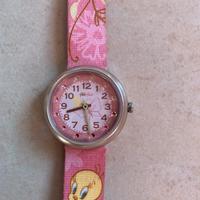 Orologio polso Flik Flak Tweety Titti bambina