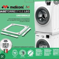  base lavatrice supporto kit meliconi 