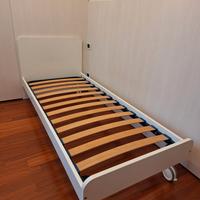 Letto singolo con ruote 
