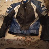 Tuta per moto divisibile giubbotto yamaha