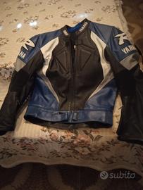Tuta per moto divisibile giubbotto yamaha