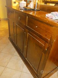 Mobile tre  ante in arte povera