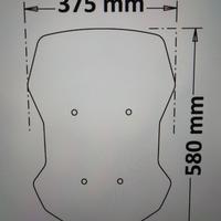 Parabrezza maggiorato per Tracer 7