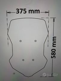 Parabrezza maggiorato per Tracer 7