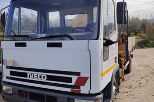 Eurocargo 75 con Gru e Ribaltabile