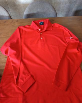 polo manica lunga Nike linea golf