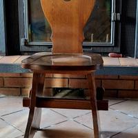  sedie per taverna in legno massello