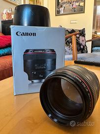 Canon EF 85mm 1.2 II USM professionale