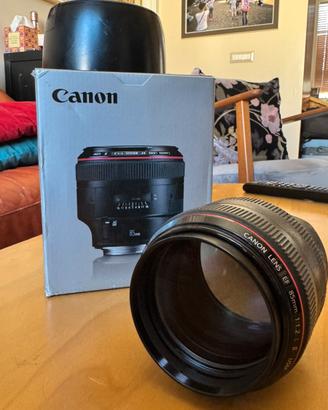 Canon EF 85mm 1.2 II USM professionale