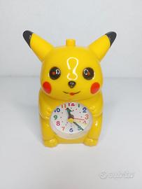 Sveglia Pokemon Pikachu anni 90 funzionante 