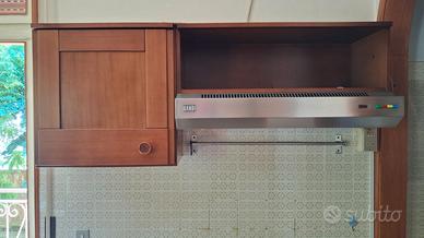 Piano da lavoro cucina con cappa