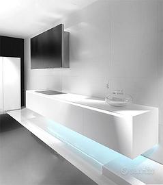 CUCINA DI DESIGN TOP DI GAMMA IN CORIAN