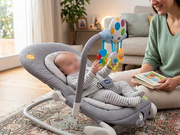 Sdraietta Chicco Balloon.Funzionante e Pulita