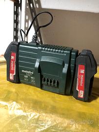 Metabo set base più 2 batterie