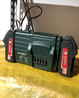 Metabo set base più 2 batterie
