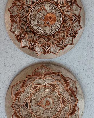 coppia piatti decorativi Ersin Er