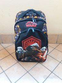 Trolley Scuola - Zaino Star Wars ed astuccio