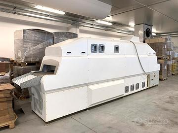 Tunnel di cotture/pastorizzazione per alimenti