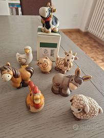 thun fuori produzione mini animali della fattoria 