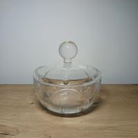 Porta cioccolatini in cristallo di Boemia