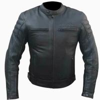 Giubbino pelle moto cafè racer