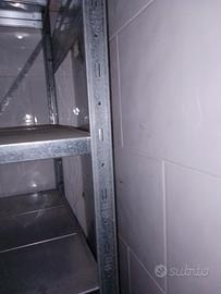 scaffalatura in acciaio zincato 