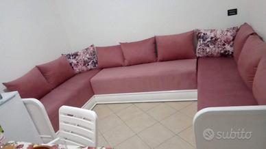 Divano angolare stile marocchino – elegante e conf