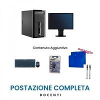 Postazione completa Docenti - PC i3 + Monitor 19"