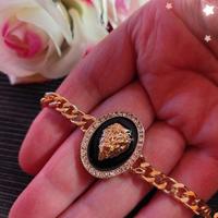 Braccialetto testa di leone 