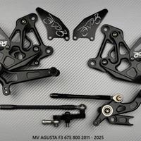 Pedane arretrate MV AGUSTA F3 675 / 800 2011 2025