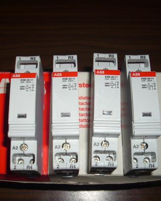 Materiale elettrico- contattore modulare abb