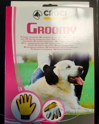  Guanto massaggiante Croci Groomy per cane
