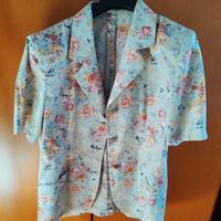 Camicia floreale in cotone tg. M/L