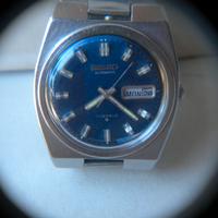 Seiko 6309/7050 anni 70 automatico blu mm.36