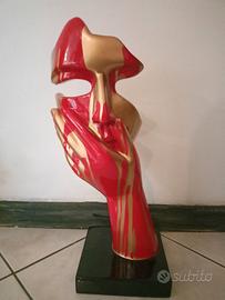 Volto in vetroresina