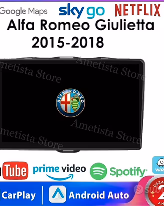 Autoradio CarPlay Android Auto per Alfa Giulietta 