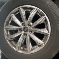 Cerchi in lega+gomme seminuovi Audi Q5 235/65 17
