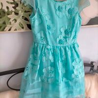 abito Festa bimba chiffon Tiffany  10 anni