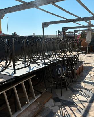 TAVOLI E SEDIE X LOCALE/BAR/RISTORANTE