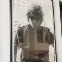 Bob Dylan quadro con poster