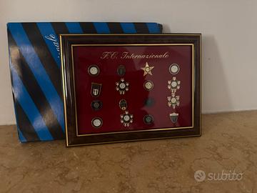 Quadretto Spille Storiche FC Internazionale Milano