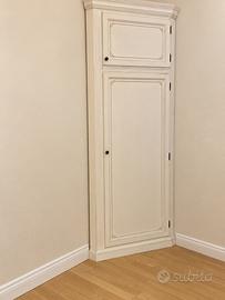 Armadio guardaroba angolare  H240cm x larg 85cm