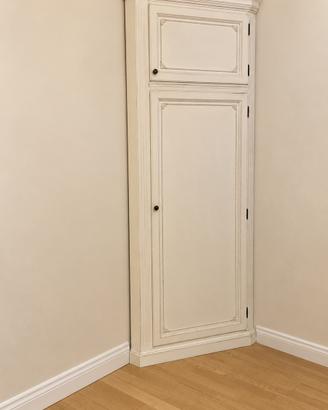 Armadio guardaroba angolare  H240cm x larg 85cm